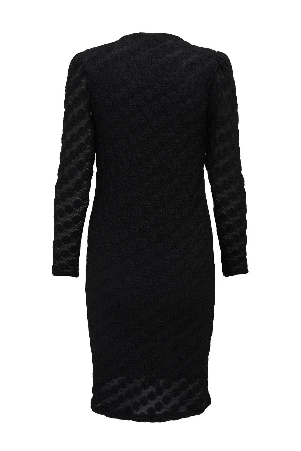 ONLY MATERNITY zwangerschapsjurk OLMRIE met textuur zwart