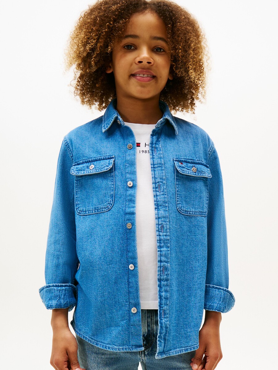 TOMMY HILFIGER<br>Camisa jeans