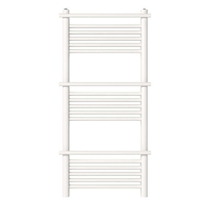 Sèche-serviettes eau chaude GoodHome Solna vertical blanc mat 459 W
