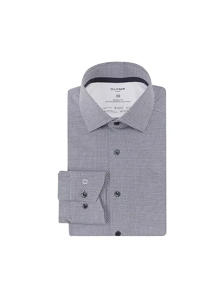 OLYMP Hemd Modern Fit dunkelblau