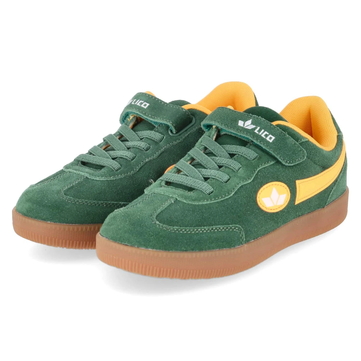 LicoLow Sneaker SHUTTLE L VS - gruen/orange