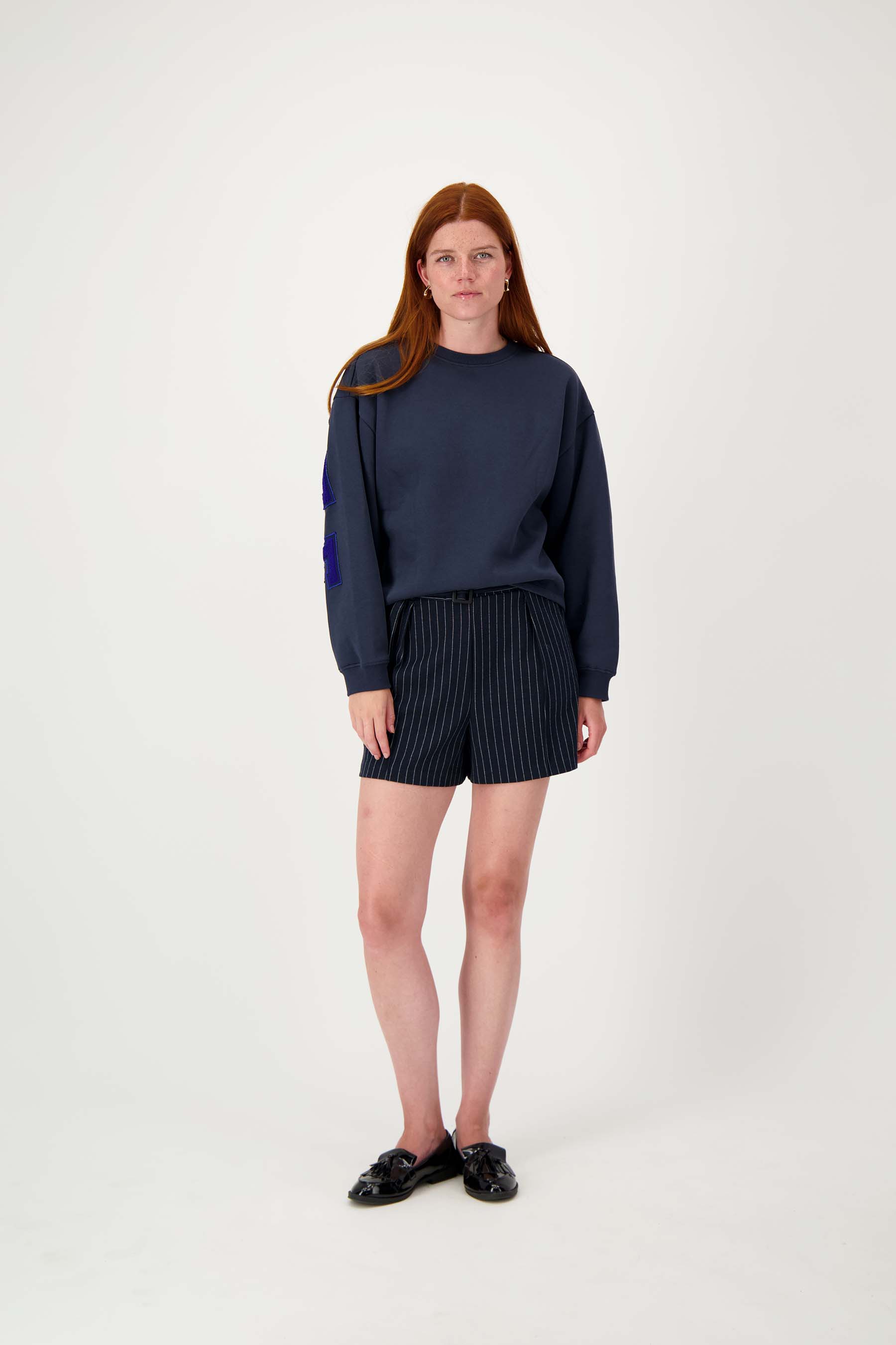 krijtstreep short