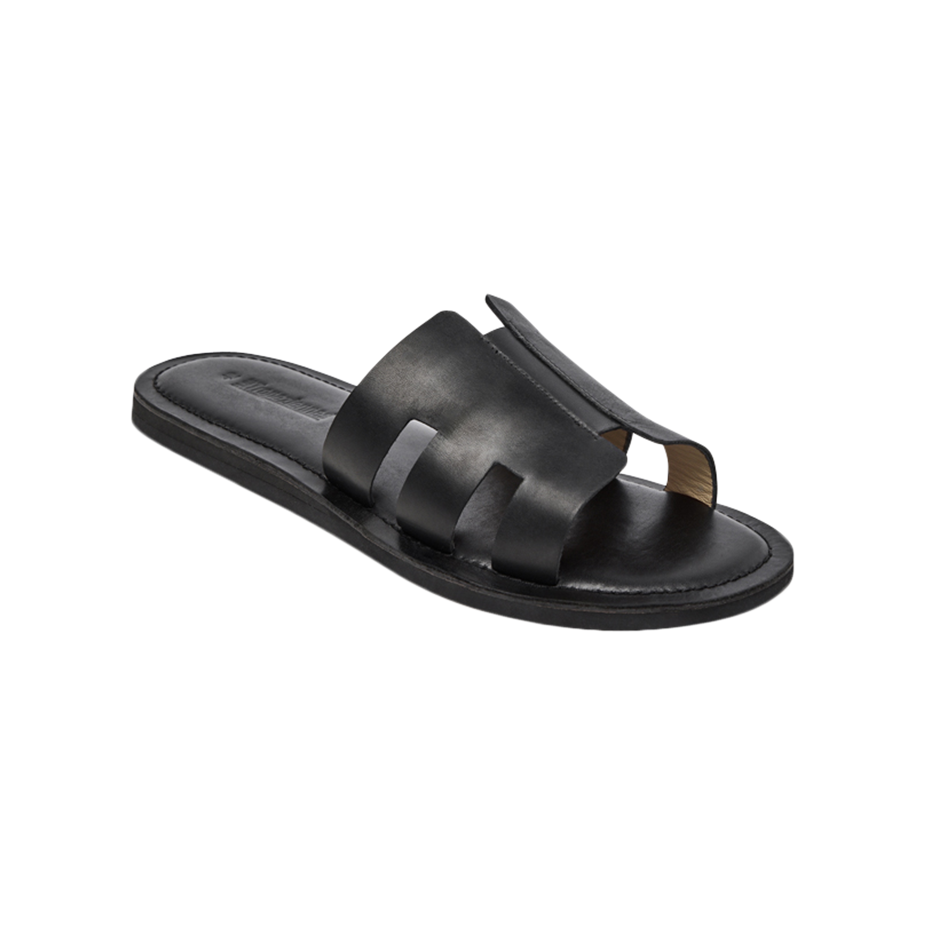 Sandales plates cuiremia | Noir