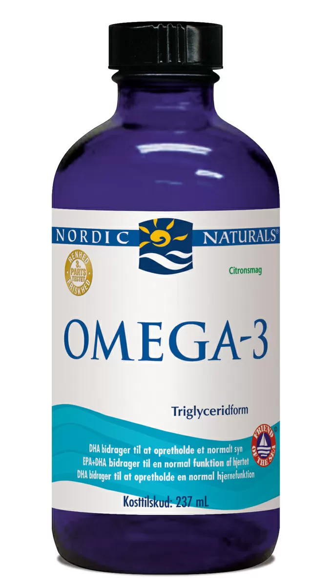 Nordic Naturals Omega 3 m. citrussmag - 237 ml
