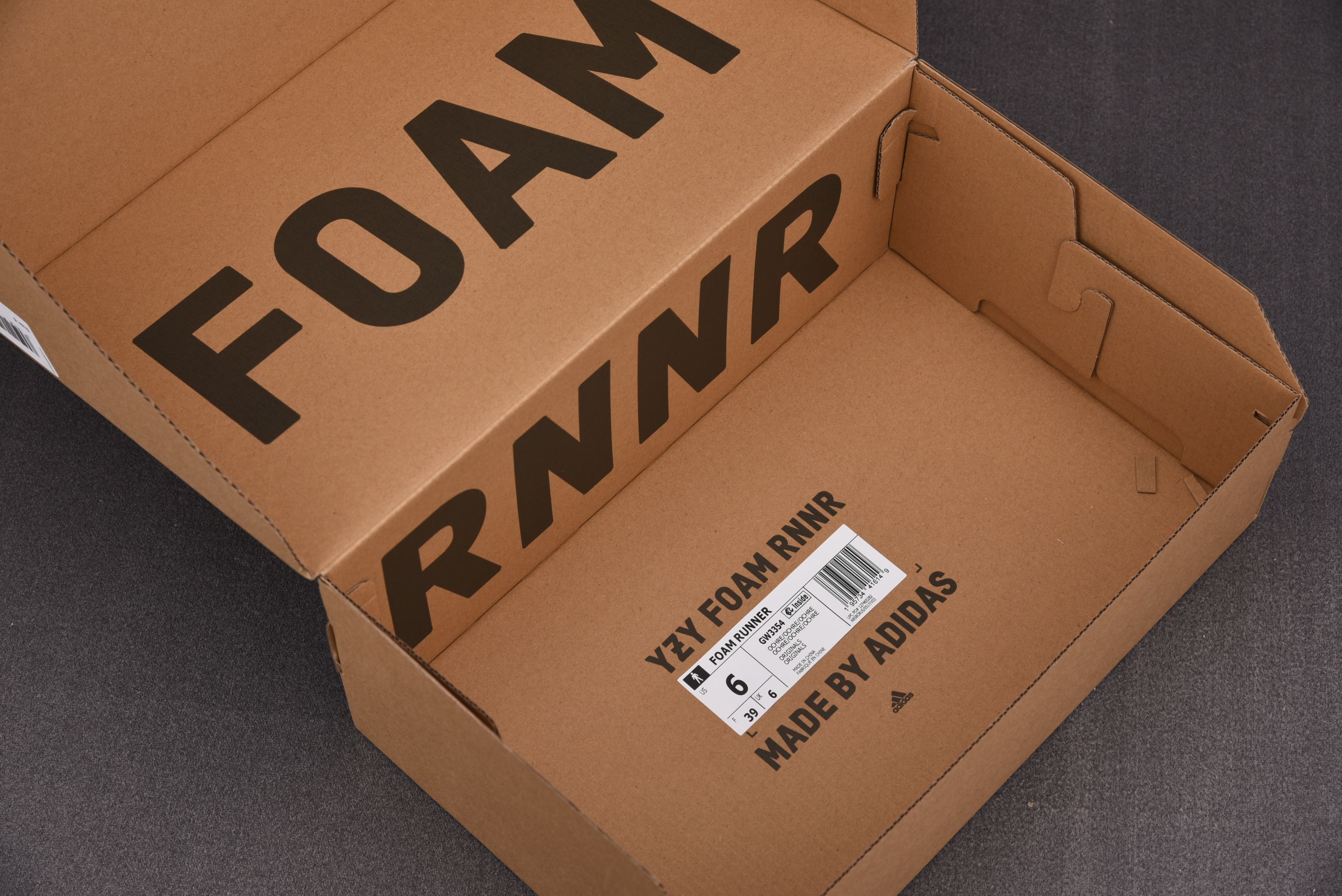 adidas Yeezy Foam RNNR Ochre (One Size Smaller!!)