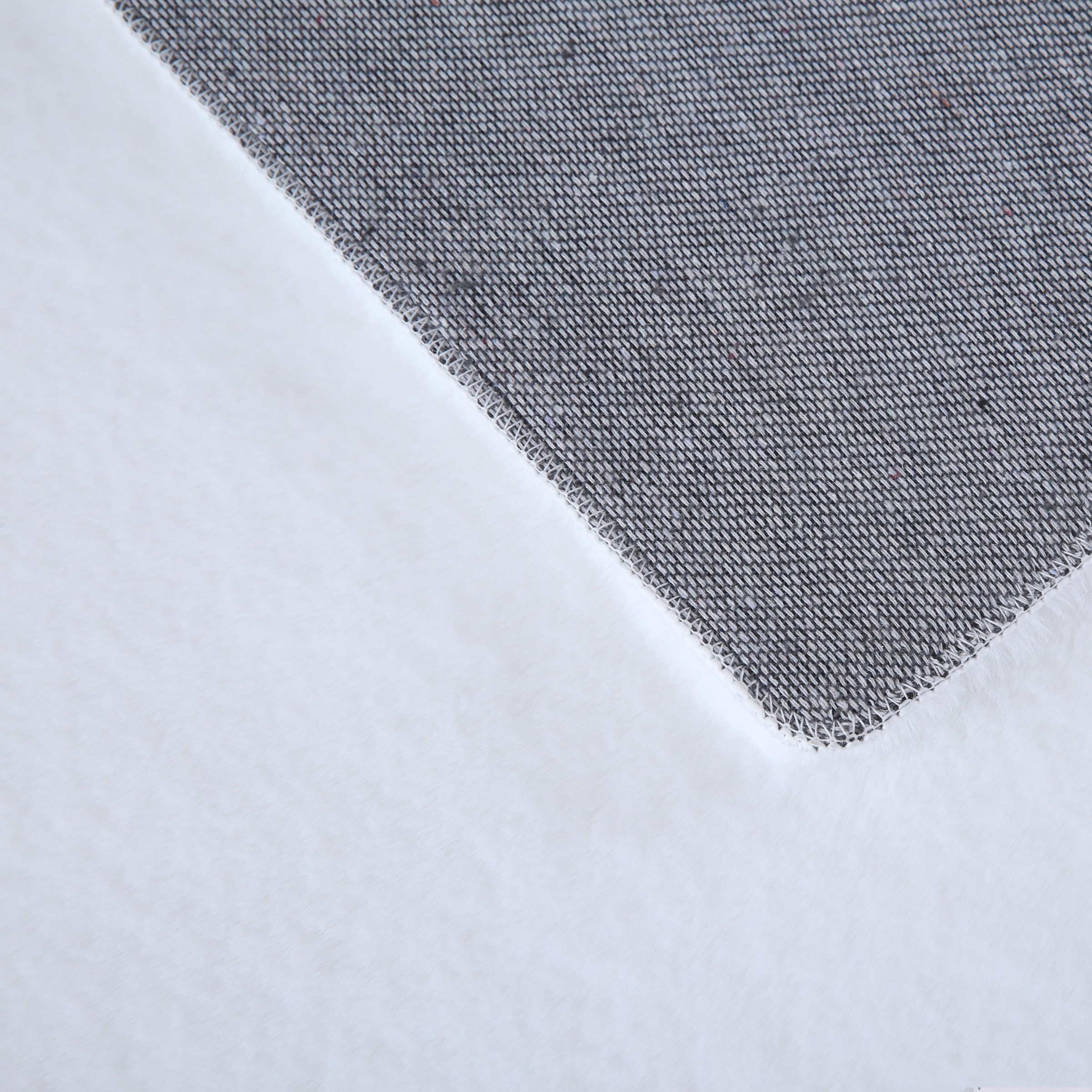 Ayyildiz Teppiche Hochflor-Teppich »POUFFY 5100« rechteckig 20 mm Höhe Läufer, weicher glatter Softflor, Kaninchen Fell Haptik, waschbar