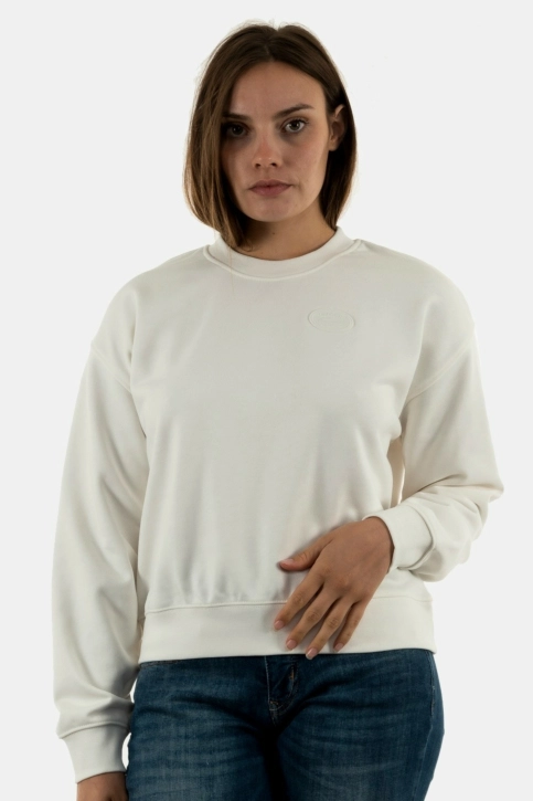 sweat lacoste sf2441 blanc