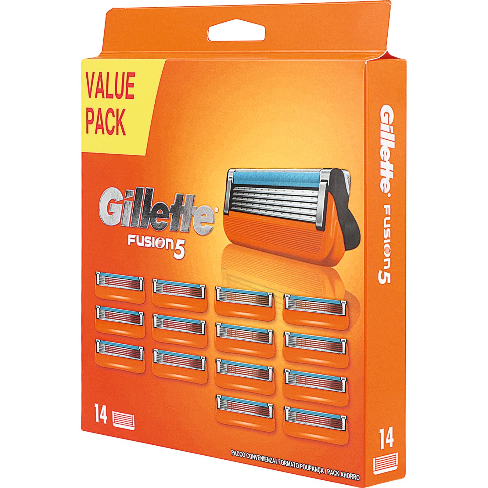 Gillette Rasierklingen Fusion 5 14 Stück