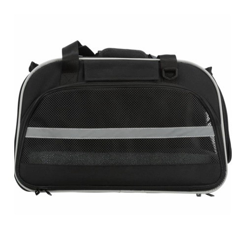 Bolsa de transporte para gatos Trixie Valery cinza e preta