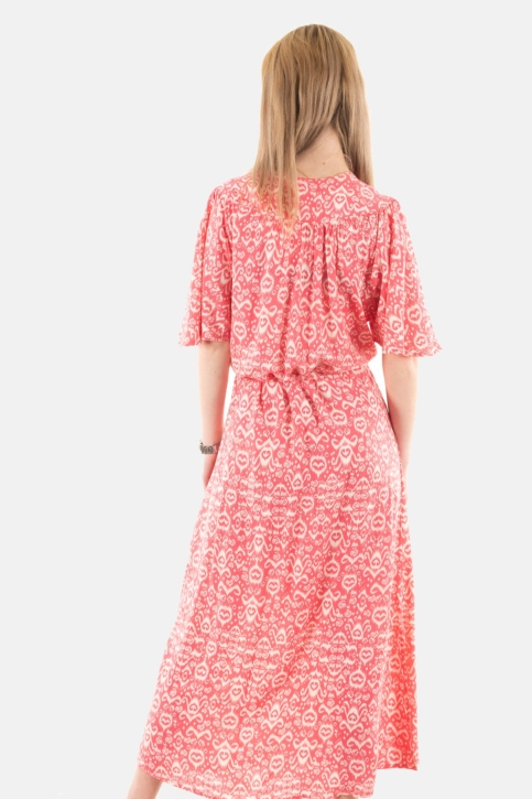 Robe ichi vera 203038 calypso coral ikat aop