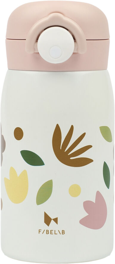 Fabelab Water Bottle - Flowering Whisper white