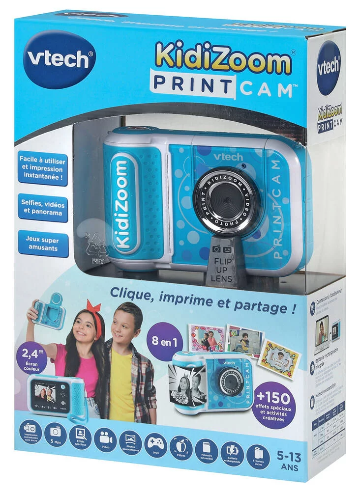 KIDIZOOM PRINT CAM BLEU