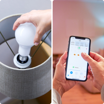 WiZ Connected LED peer E27 13 mat kleurlicht dimbaar
