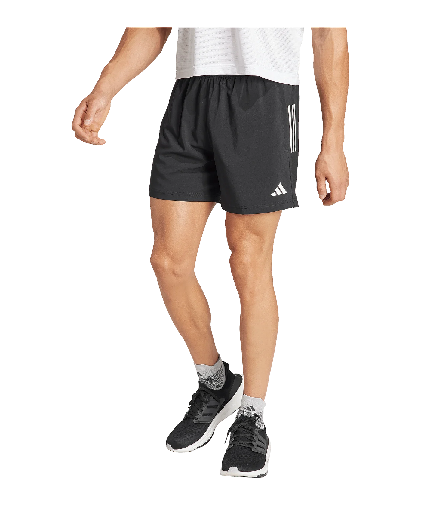 adidas Own The Run Short Schwarz