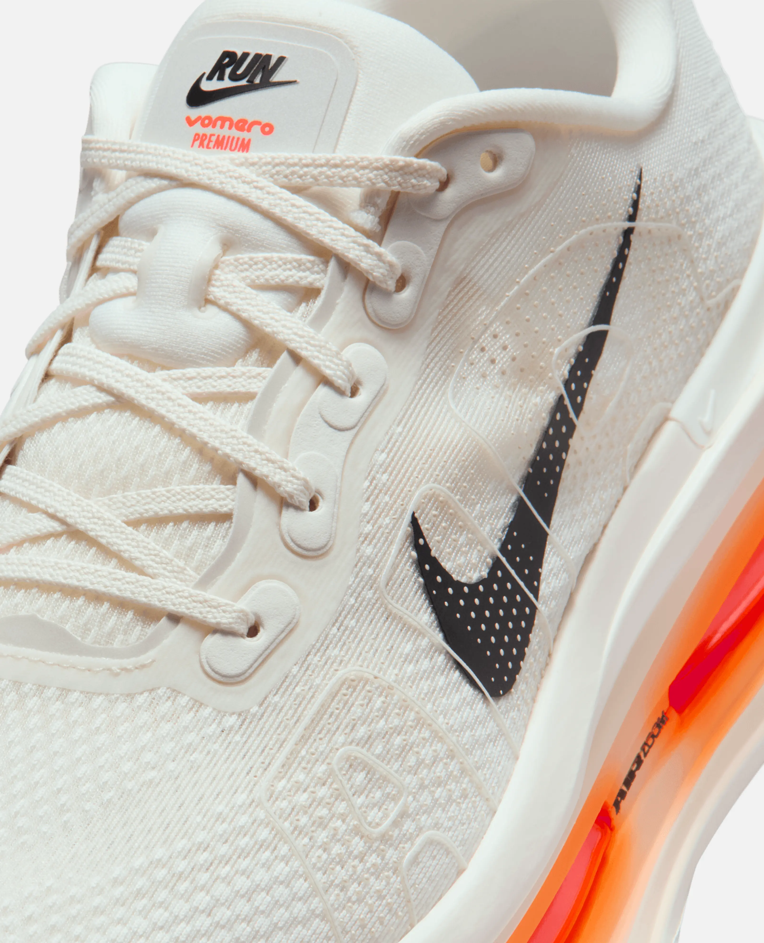 Nike Vomero Premium (Sail/Black-Coconut Milk-Total Orange)