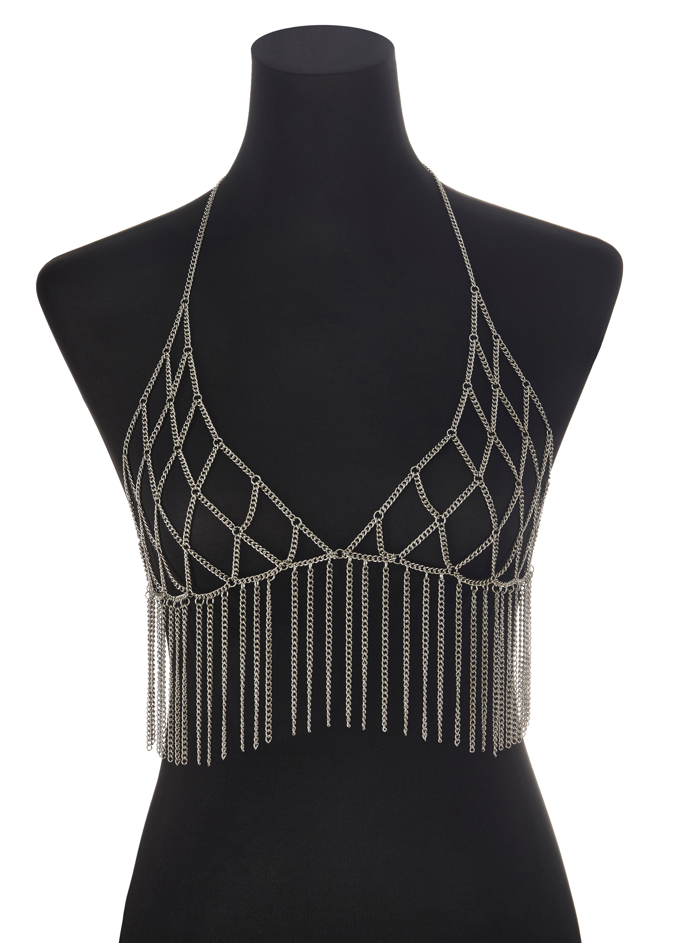 LASCANA Bauchkette Bodychain, BH Kette, Körperschmuck, Körperkette, Taillenkette