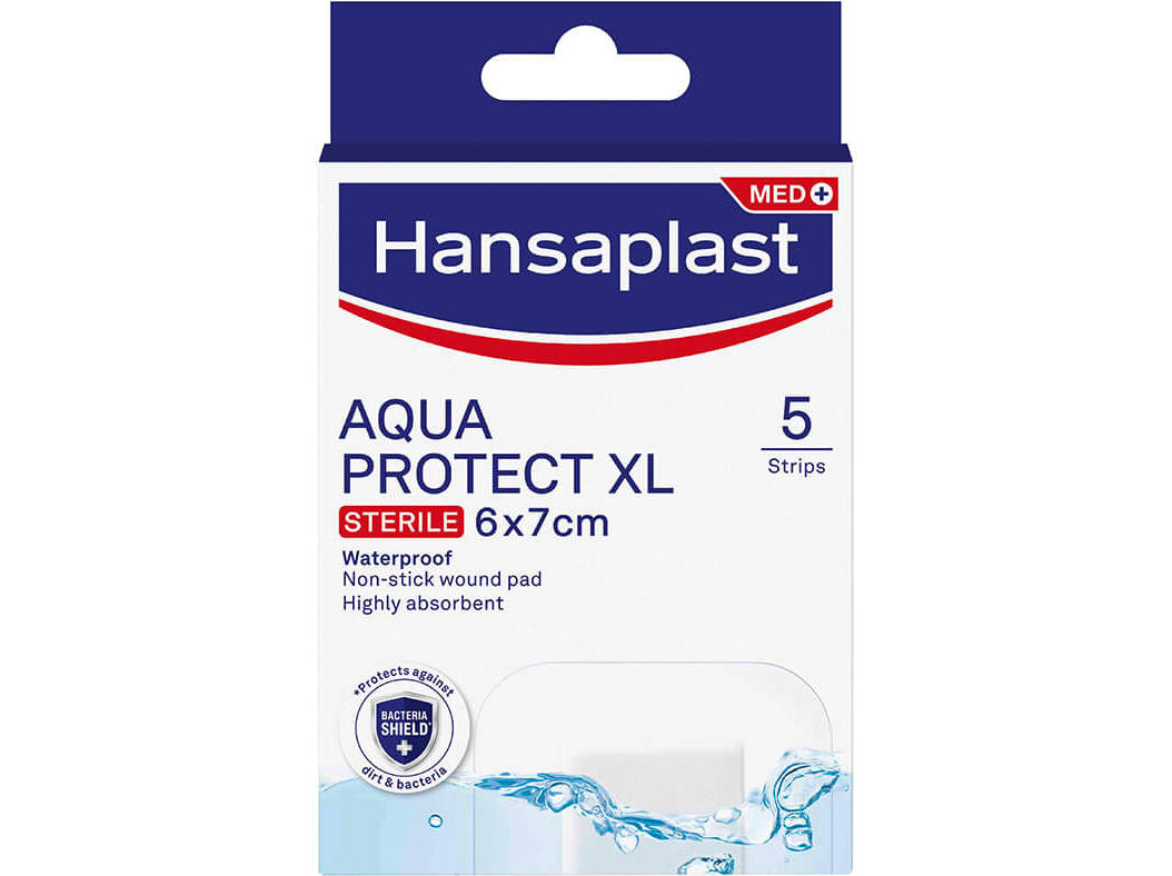PENSOS HANSAPLAST MED AQUAPROTECT XL 6X7CM 5UN