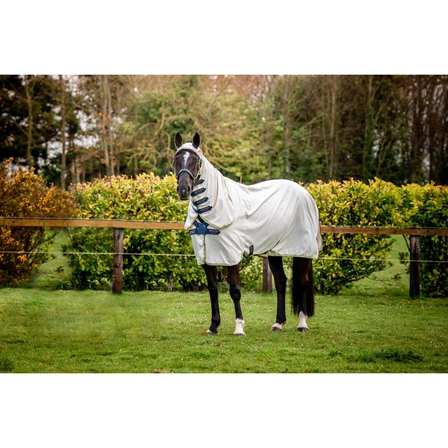 Eczeemdeken Horseware Amigo Ripstop Hoody Gebroken wit
