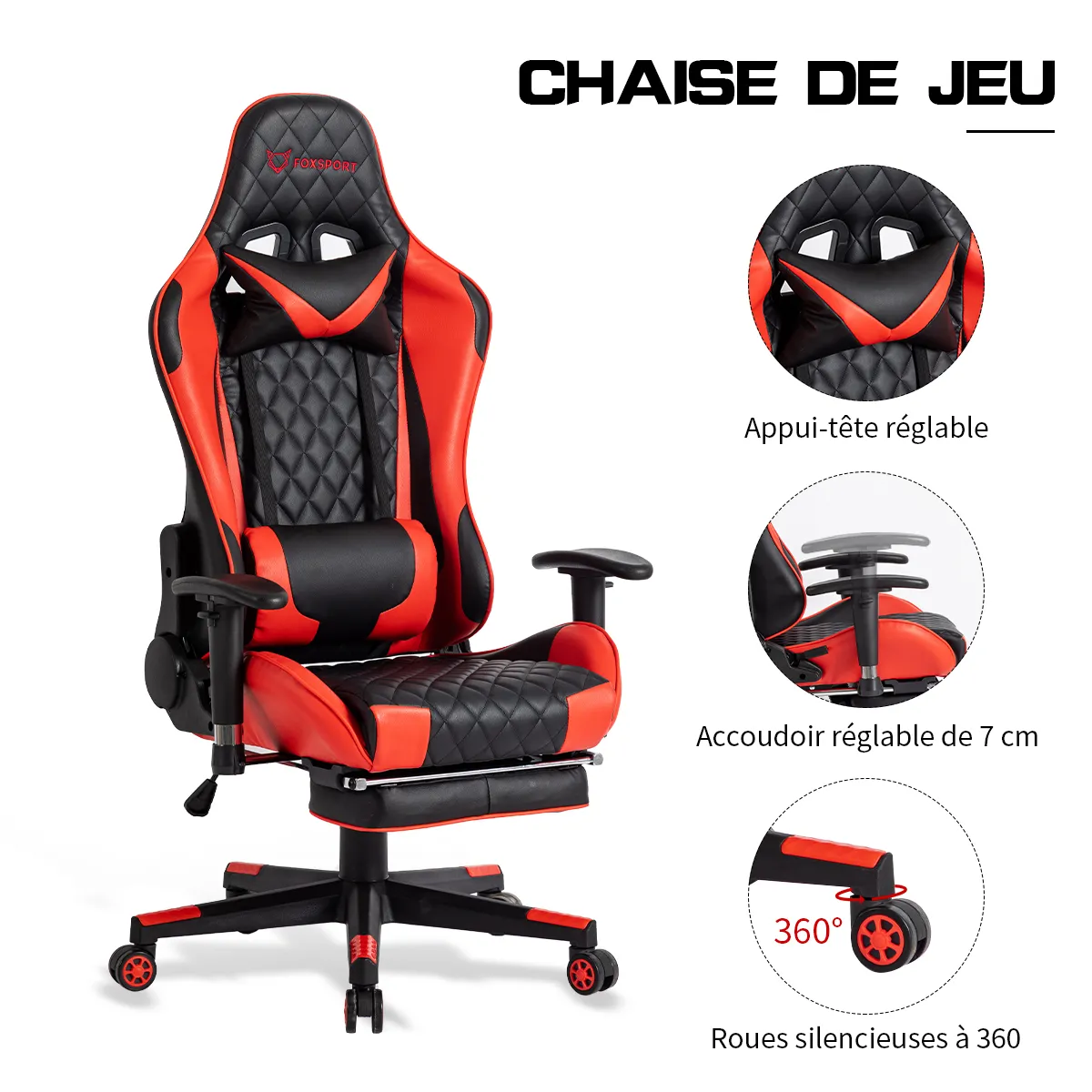 Foxsport Fauteuil gamer