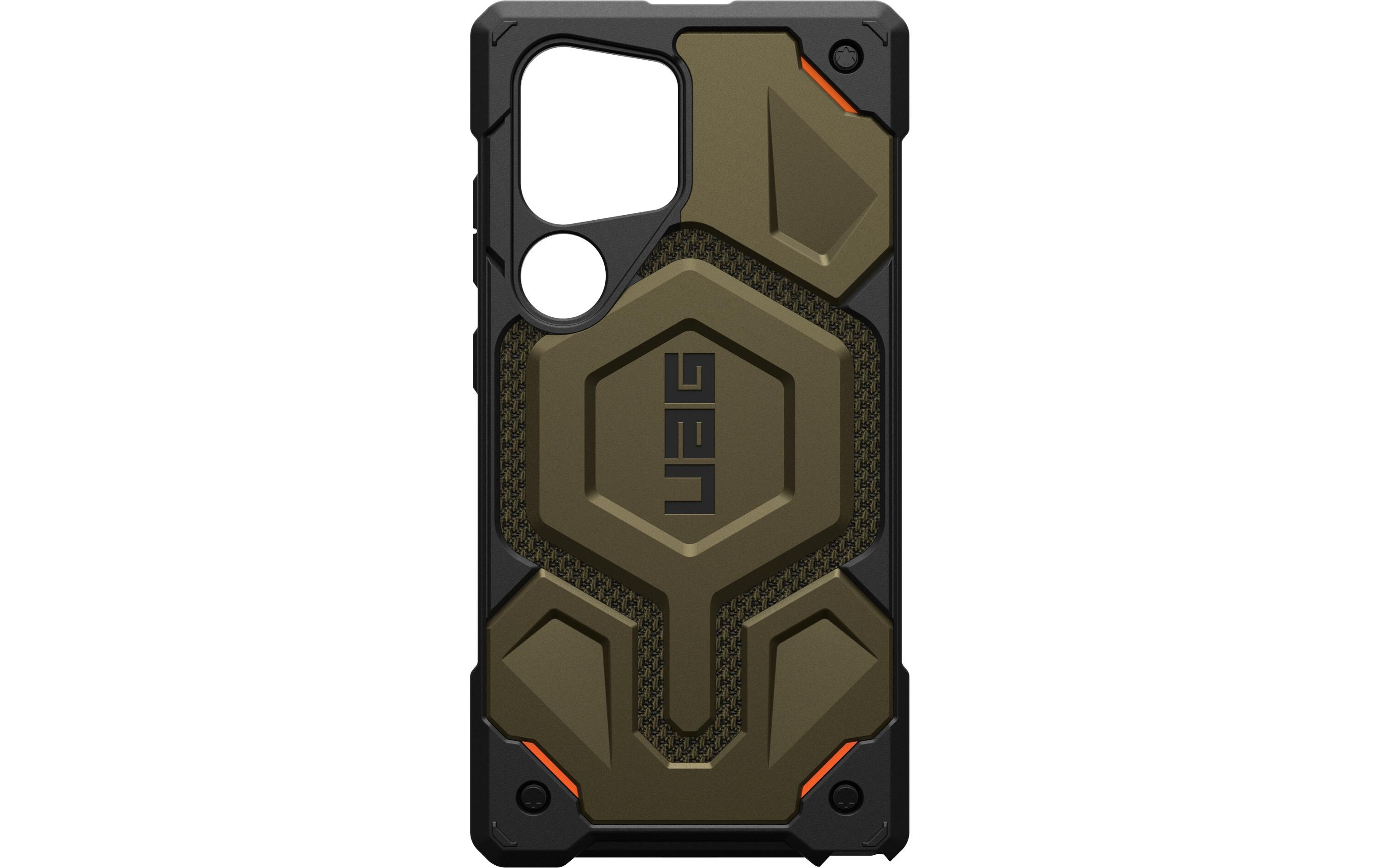 Back Cover Monarch Galaxy S24 Ultra Kevlar GreenSchutzhülle für das Samsung Galaxy S24 Ultra