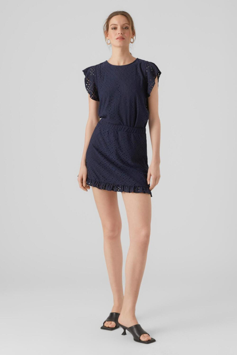 Vero Moda blauwe dames t-shirt