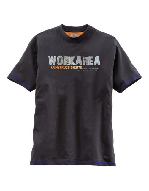 Terrax T-Shirt Zwart&Blauw - Werkkleding