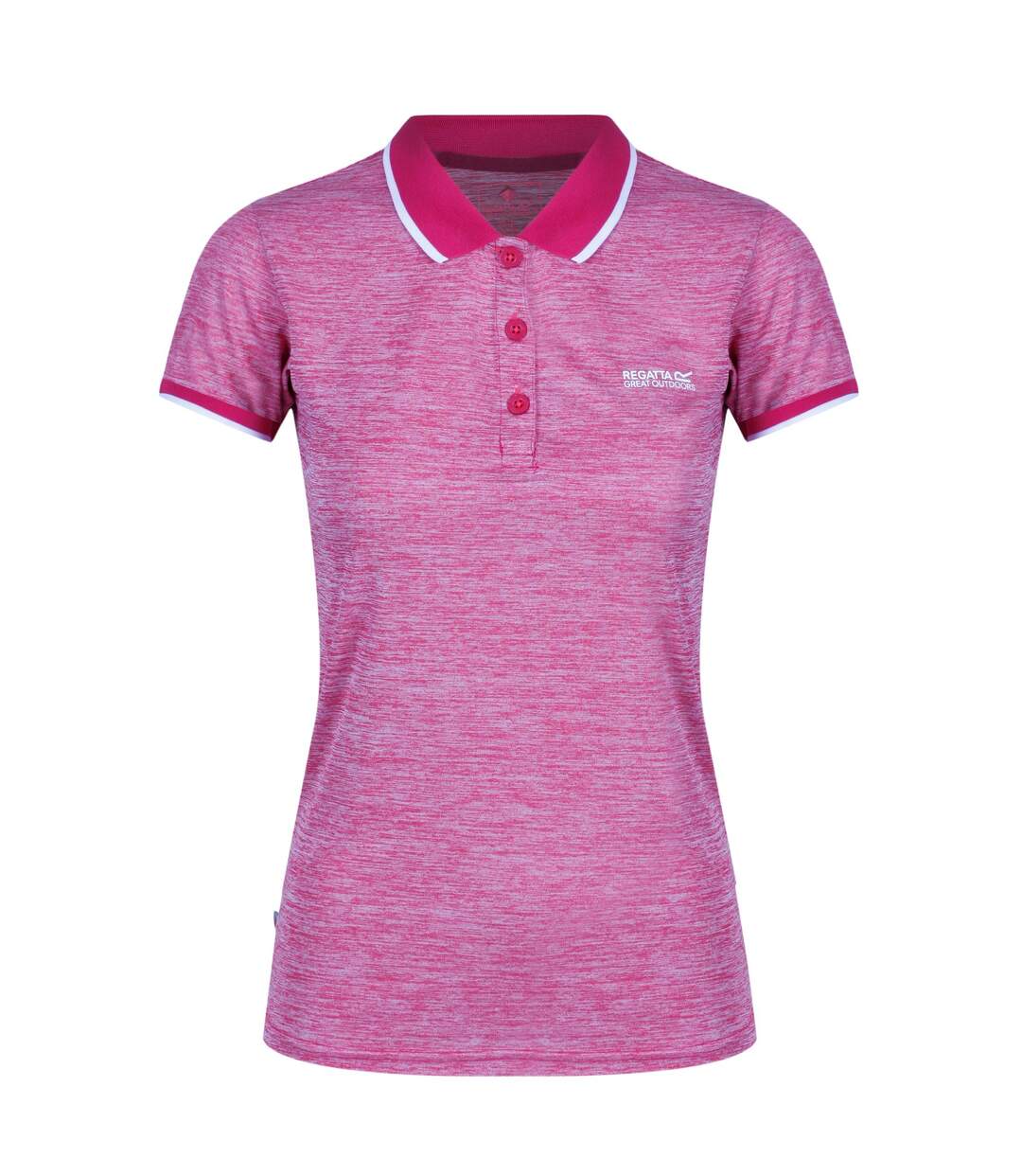 Regatta - Polo manches courtes REMEX - Femme (Rose foncé) - UTRG4477