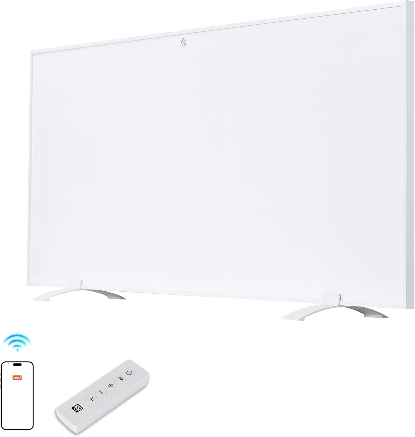 SHX Infrarot-Heizpaneel mit WiFi 700W SHXA700-WiFi – 700 Watt, 7-14m², Wandmontage, WiFi, Fernbedienung, weiß