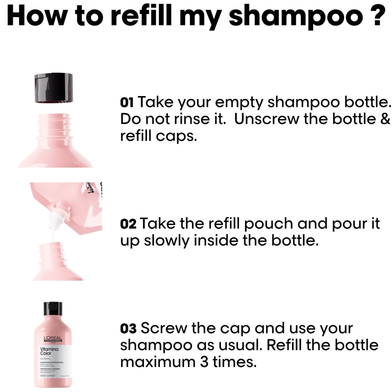 L'Oréal Professionnel Vitamino Color Shampoo Refill 500 ml