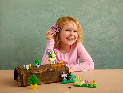 Plus-Plus Learn To Build Flower Shop Byggesett