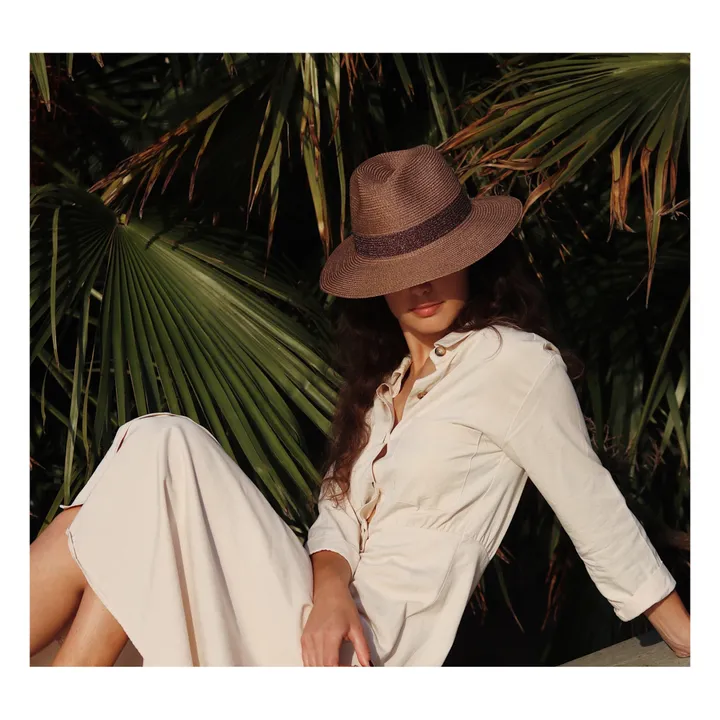 Lastelier Chapeau Portofino Lurex | Bronze