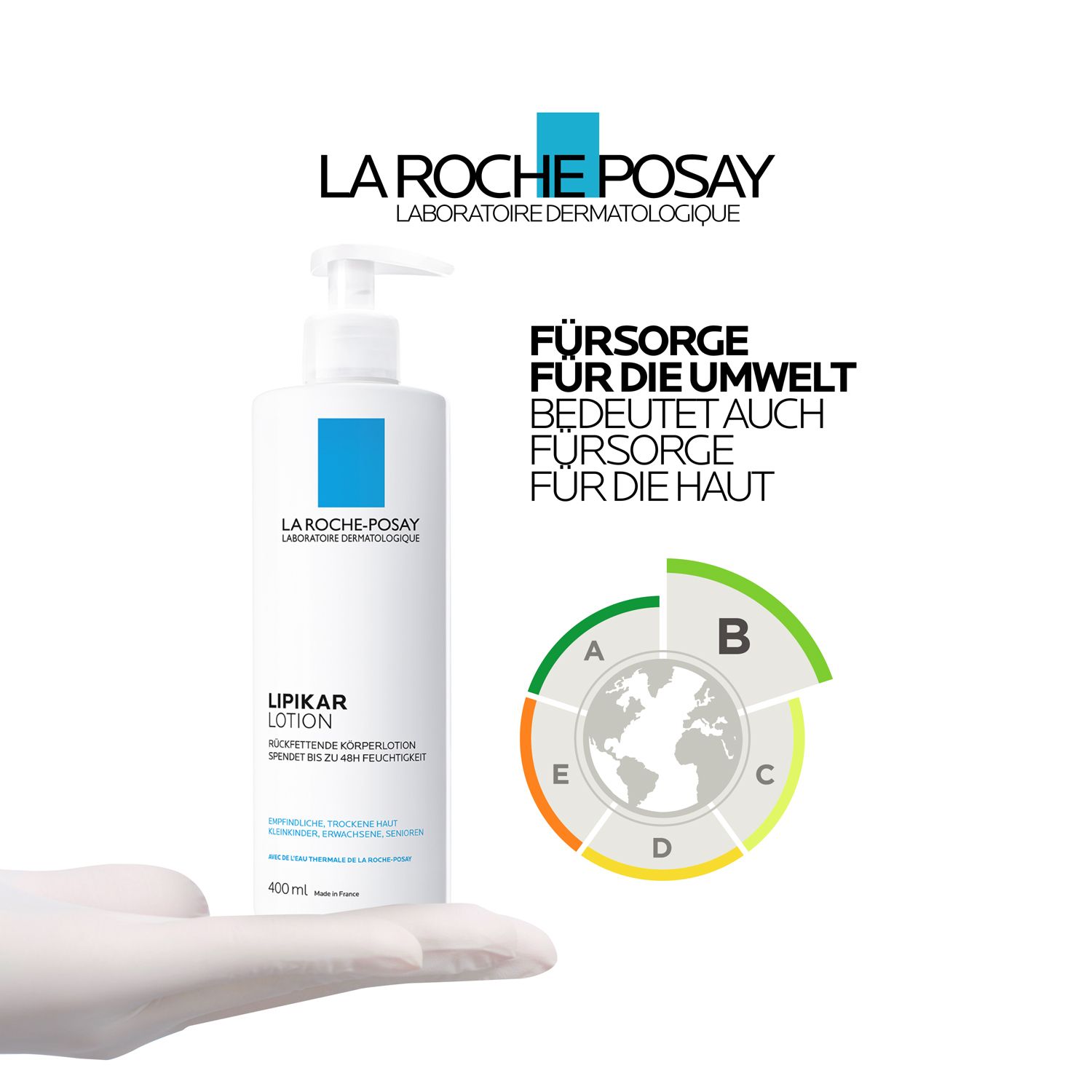La Roche Posay Lipikar Lotion + La Roche Posay Lipikar Huil Lavant 100ml GRATIS