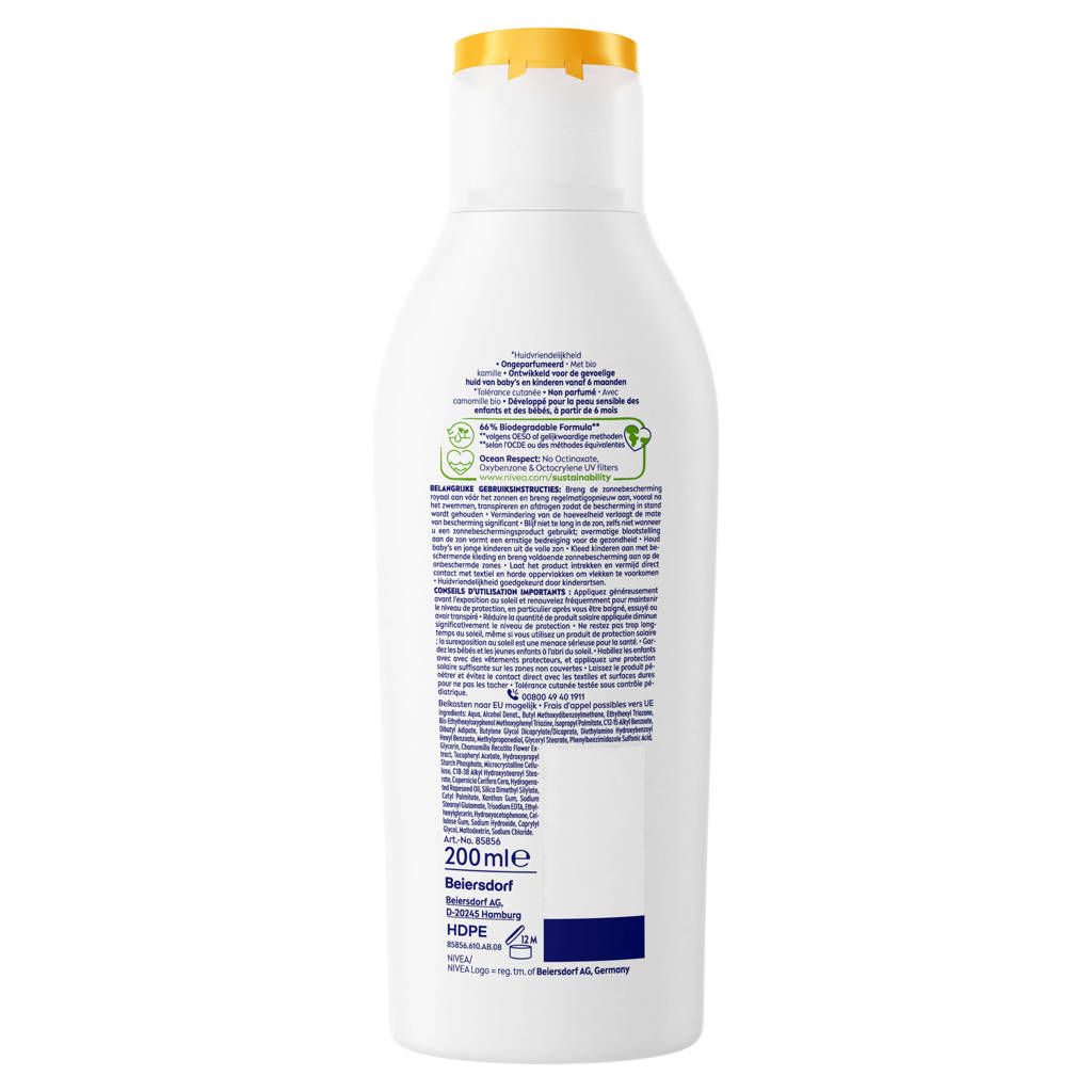 Goede erkend merk zonnebrand Kids Protect & Sensitive lotion SPF50+ - 200 ml