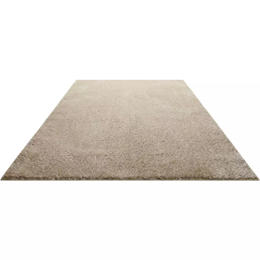 Homie Living Hochflorteppich Flavio sand beige