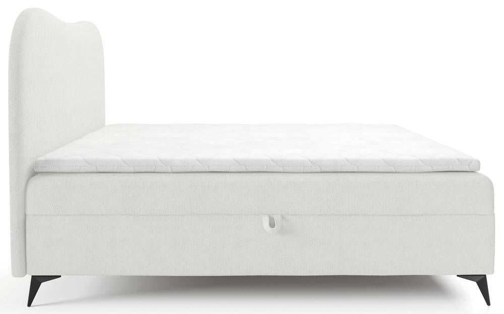NADUVI Collection Boxspring Adler bouclé met opbergruimte 160 x 200 cm
