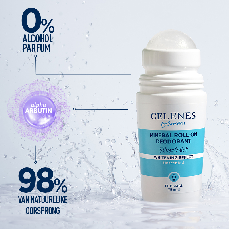Celenes Thermal deodorant whitening roll-on (75 ml)