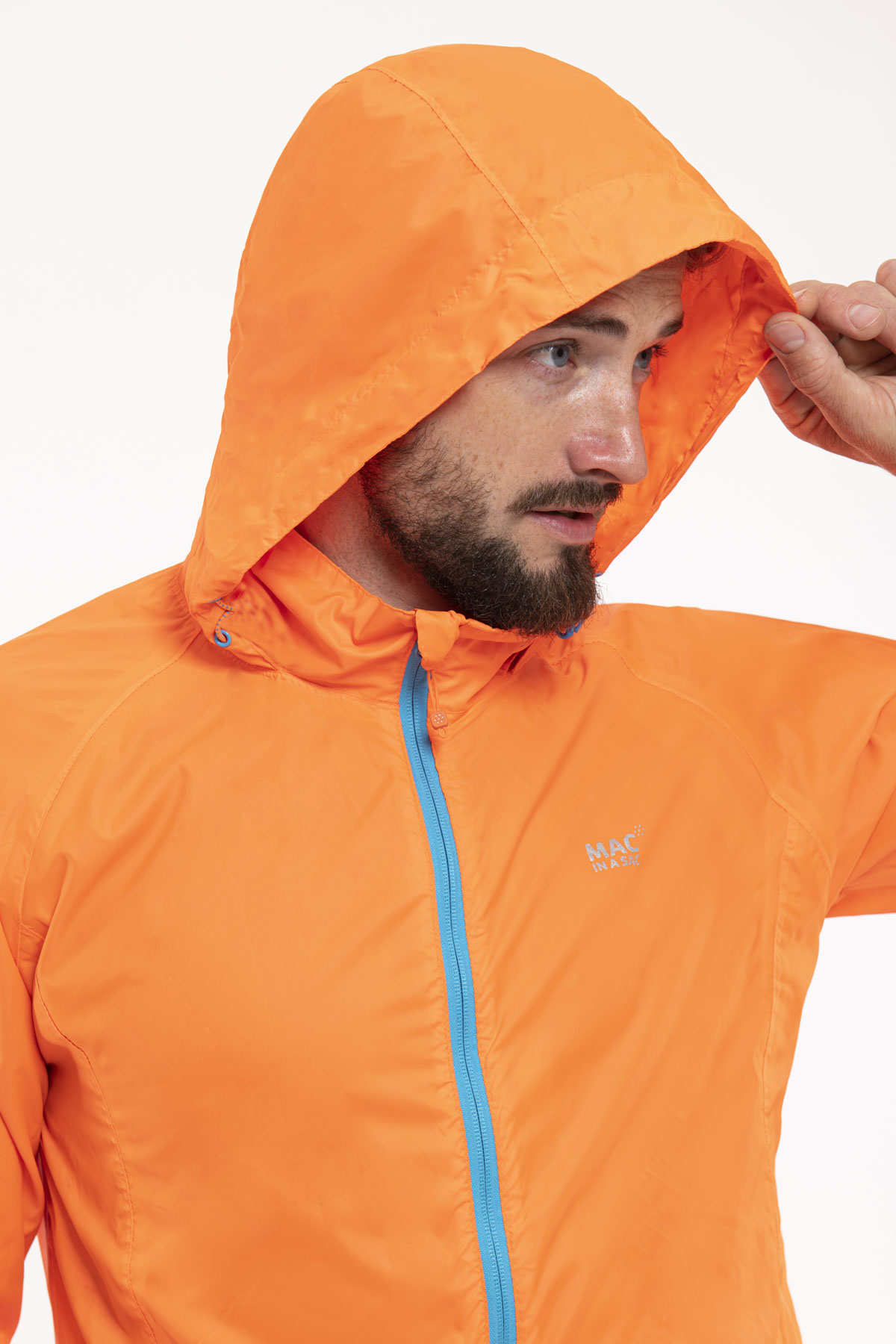 Mac in a Sac Neon Orange regenjas