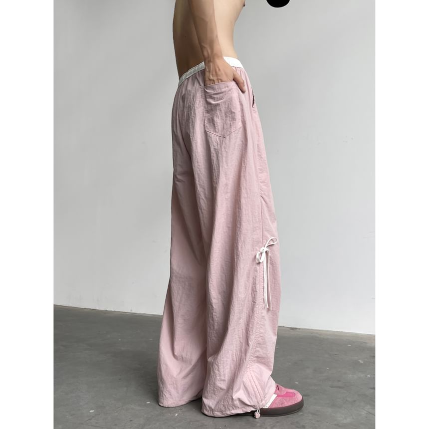 Breeson - Broek met hoge taille en wijde pijpen