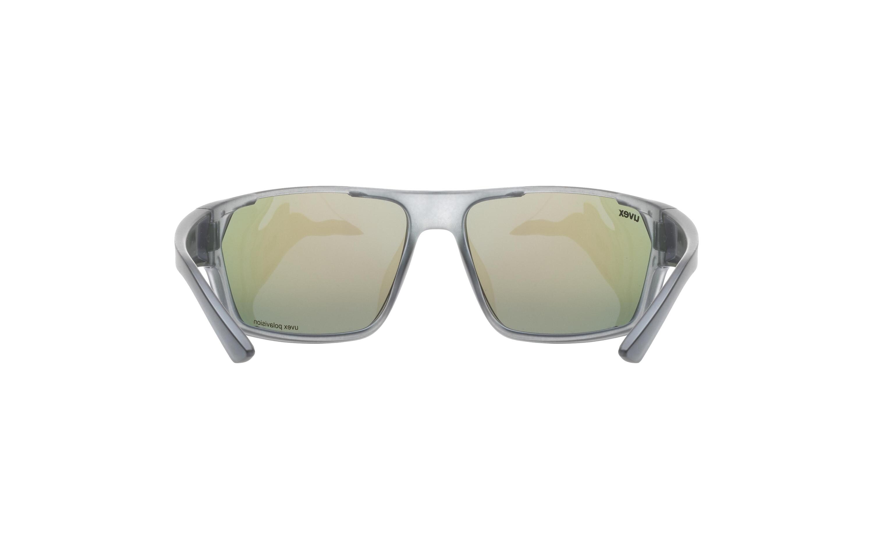 Sportbrille uvex sportstyle 233 P smoke mat GrauSportbrille