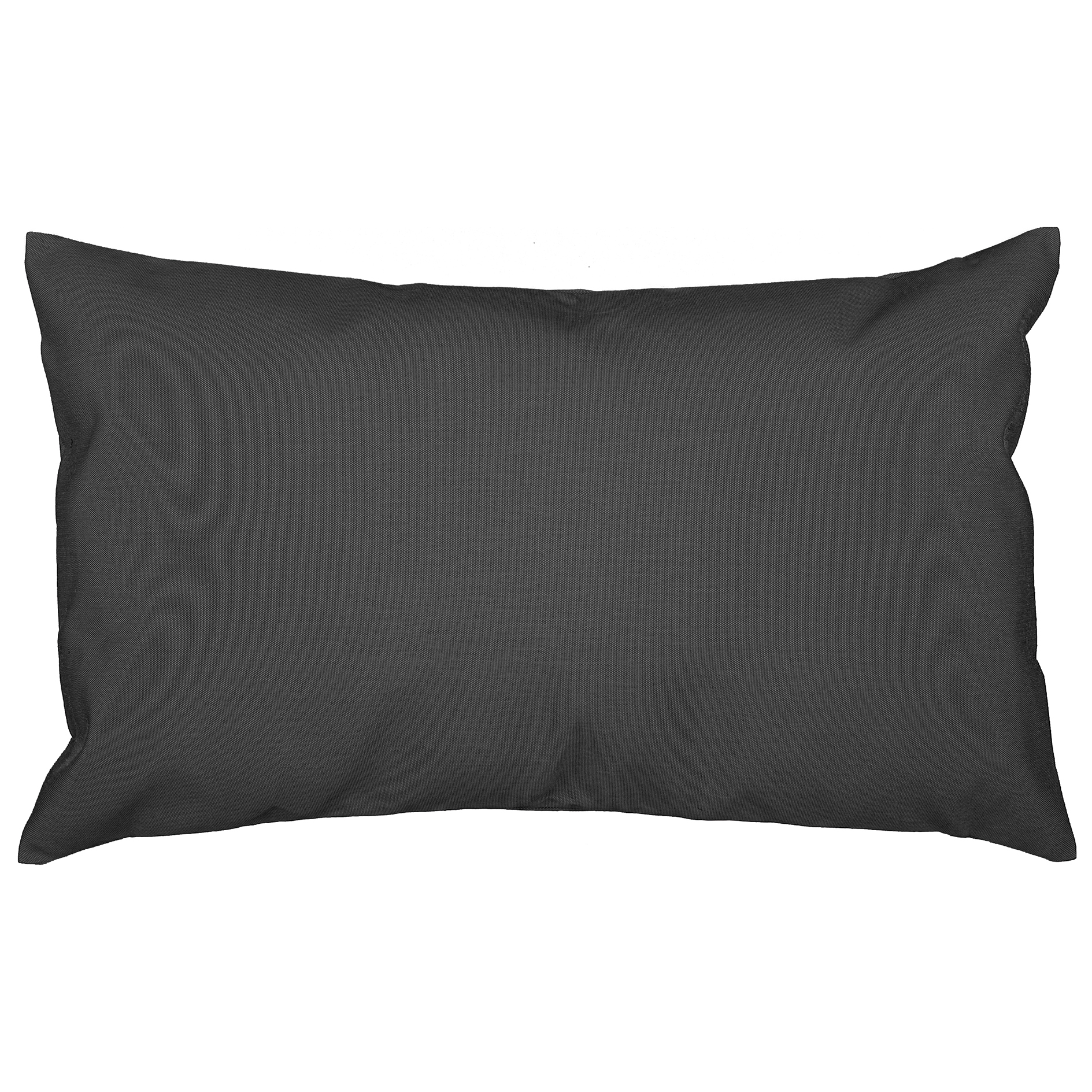 Kissen - anthrazit - wasserabweisend - 50x30 cm