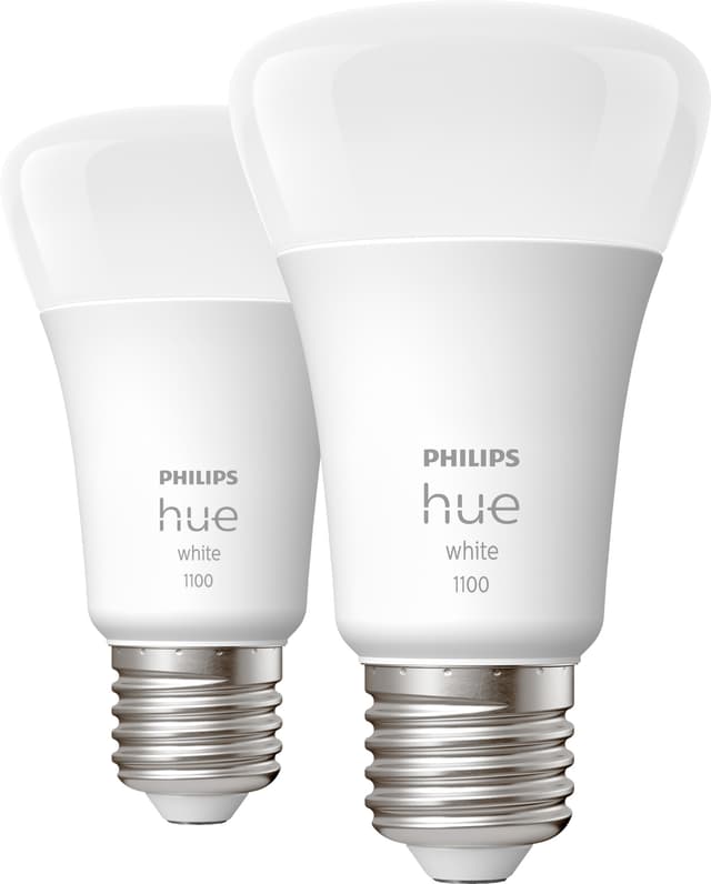 Philips Hue W 9,5W A60 E27 2-pak