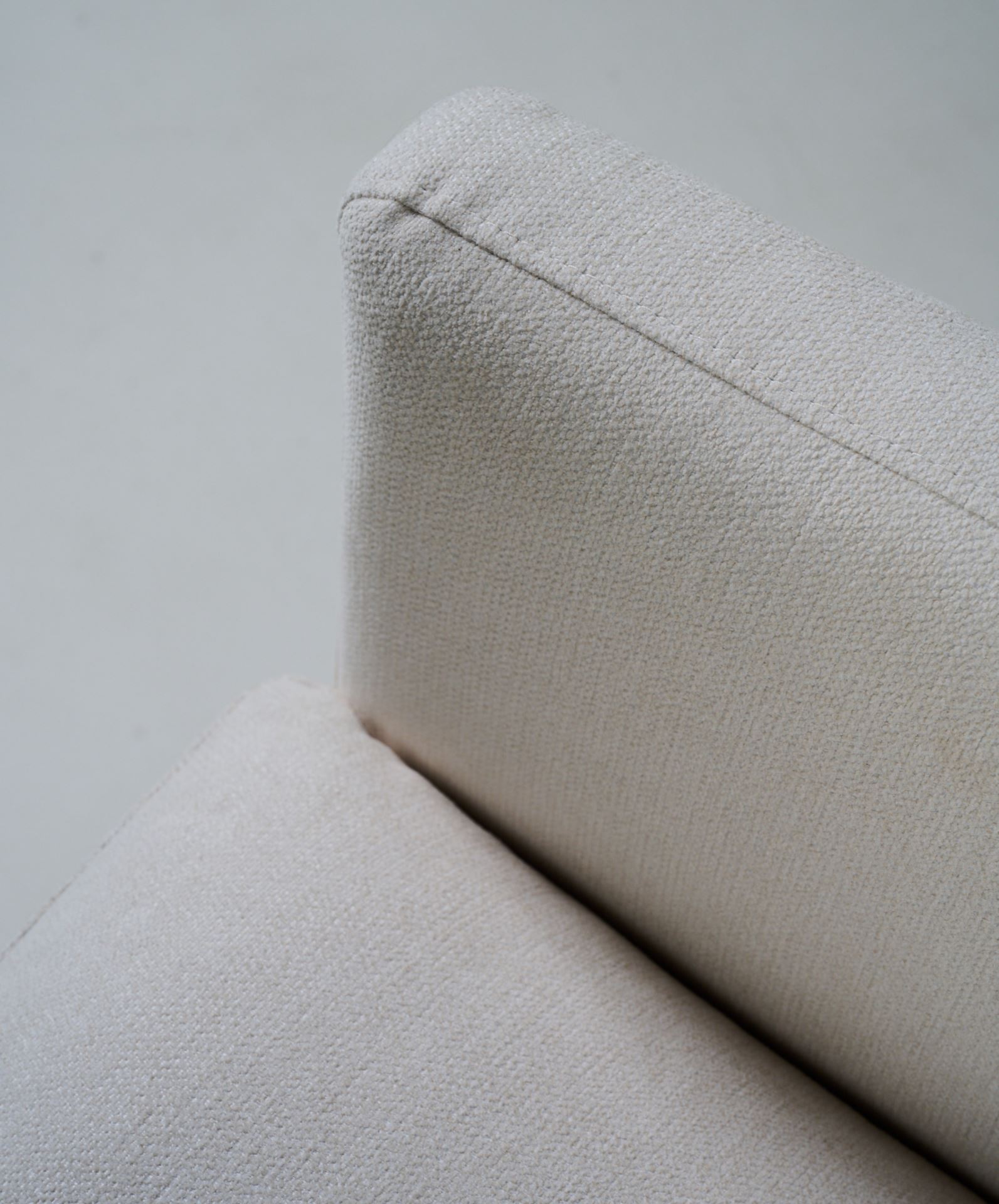 Setetrekkpakke loungestol hvit - 40x40x60 cm