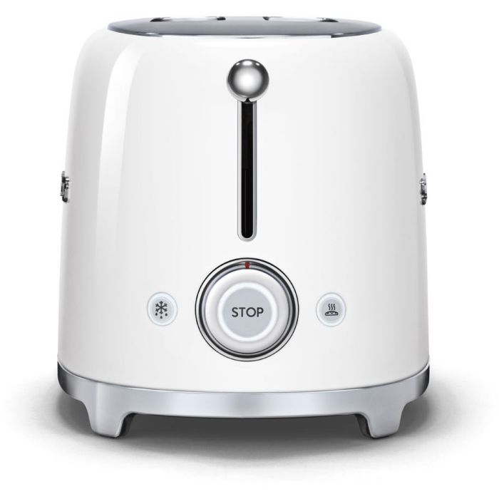 SMEG Toaster 2-Schlitz 50's Retro Style TSF01WHEU Weiß