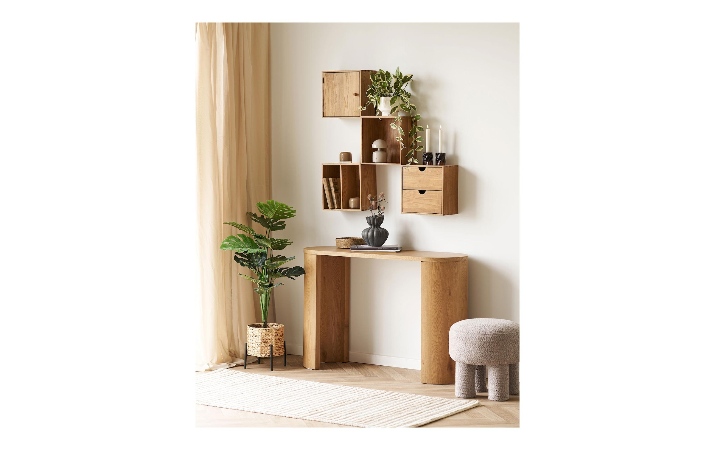 House Nordic Wandregal »Townsville 30 x 18 x 30 cm«