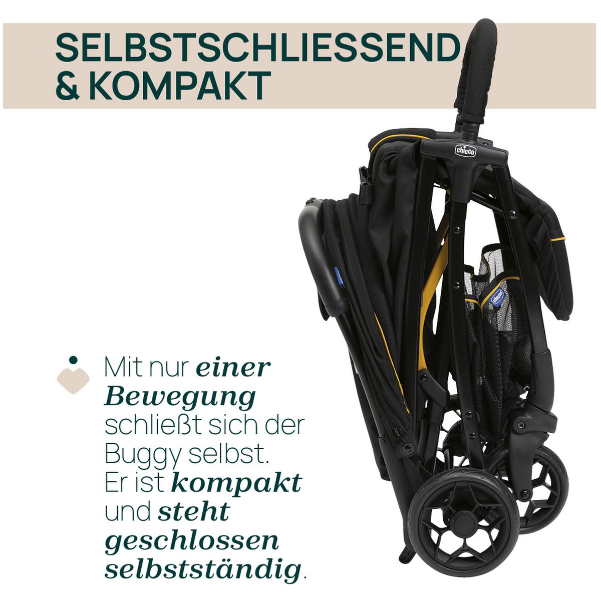 ChiccoChicco   Glee grey melange