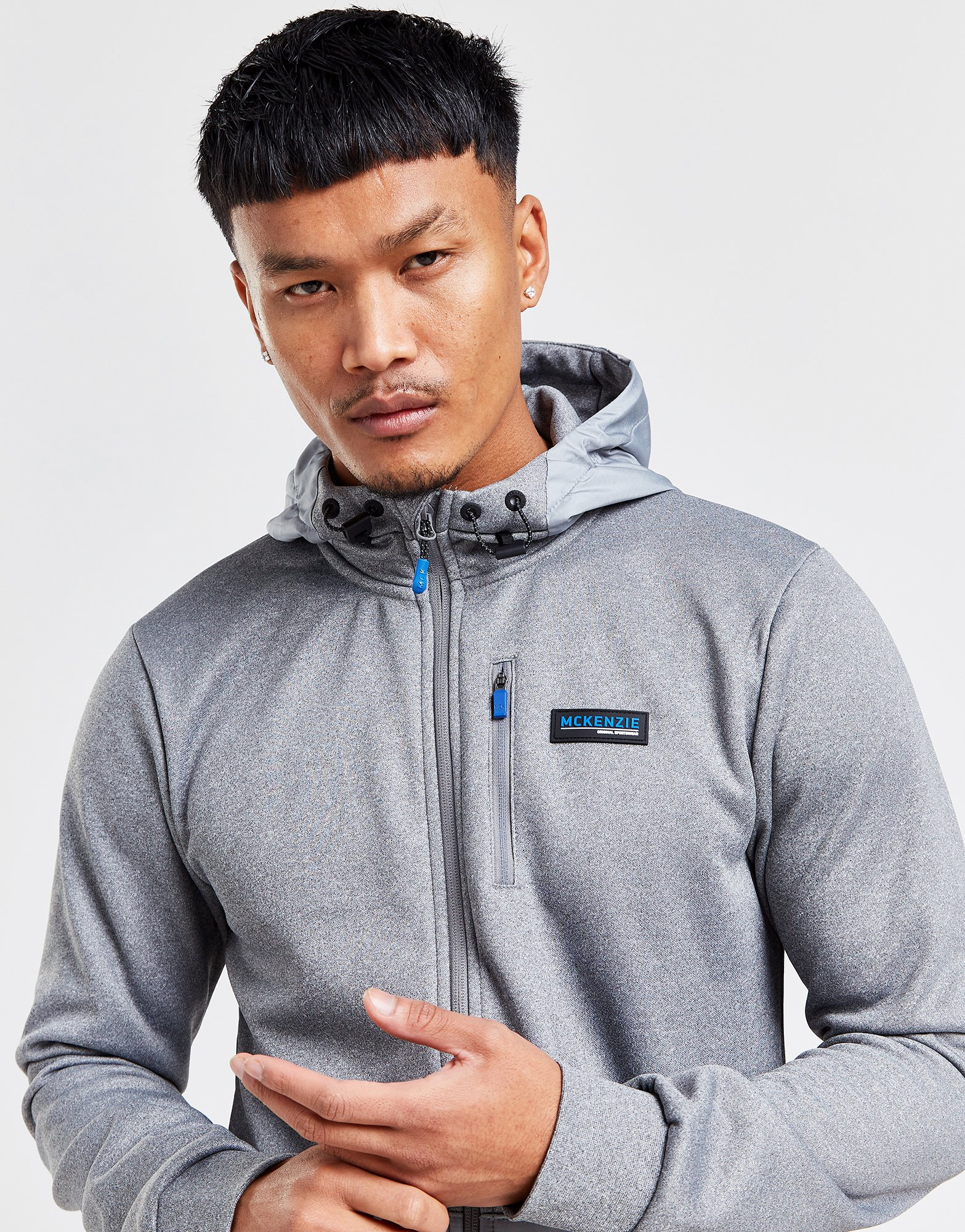 McKenzie Sweat à Capuche Zippé Hail Ply Homme