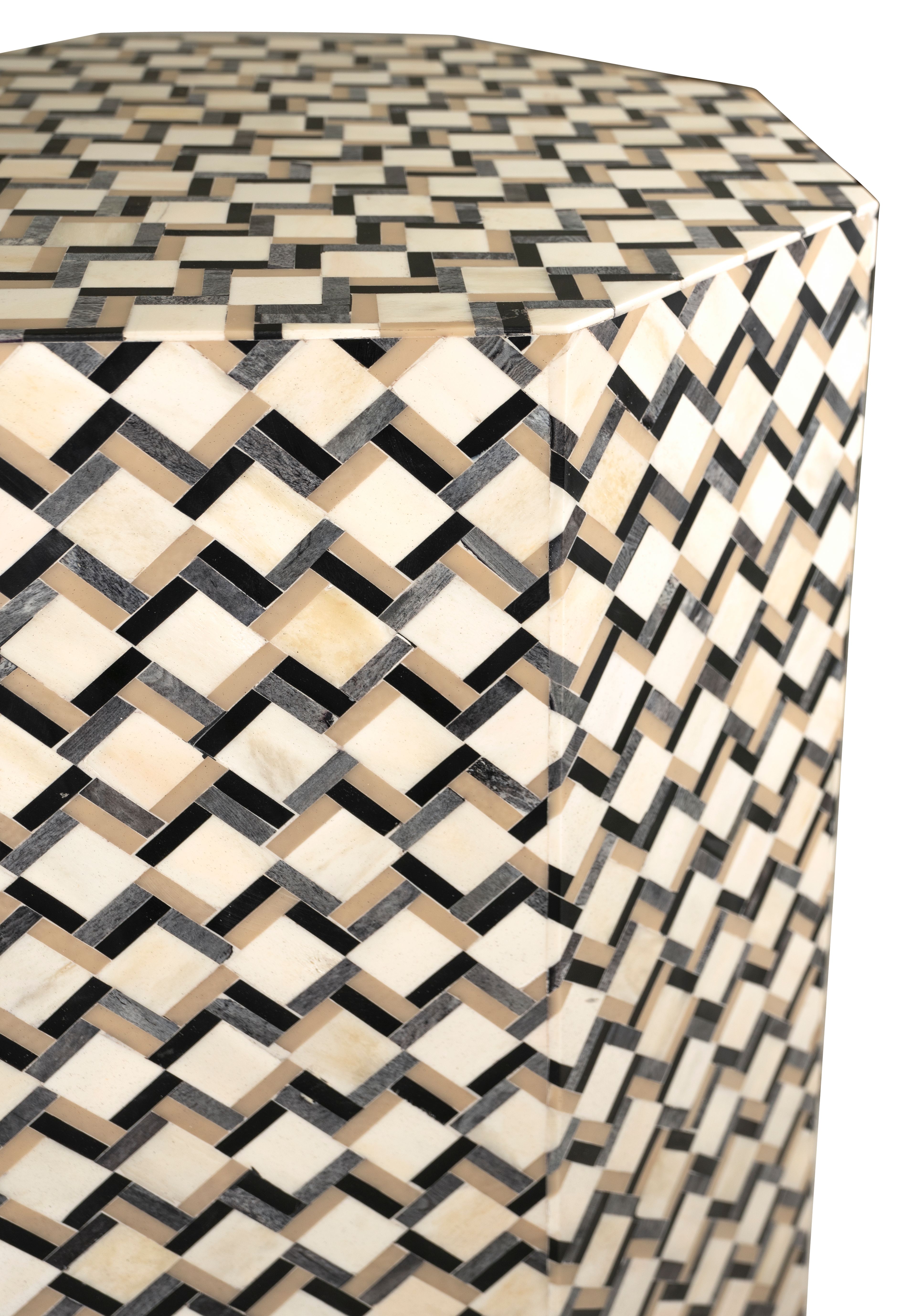 Bijzettafel Brendola B40 x D40 x H100 cm