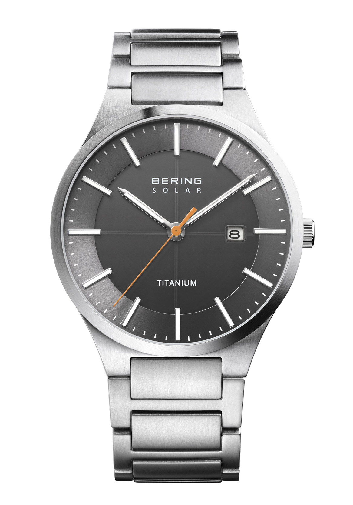 BERING Solaruhr Titanium Herrenuhr 15239-779