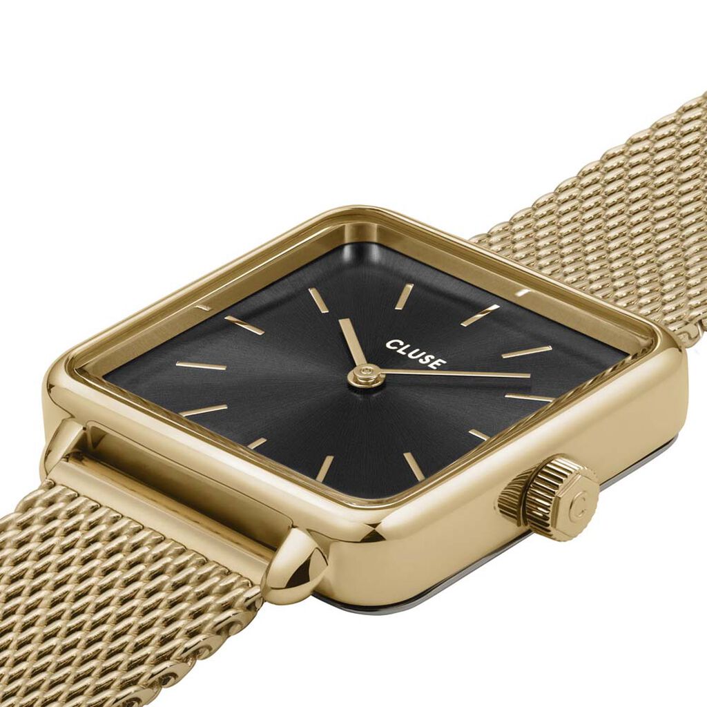 Montre Cluse Tetragone Noir