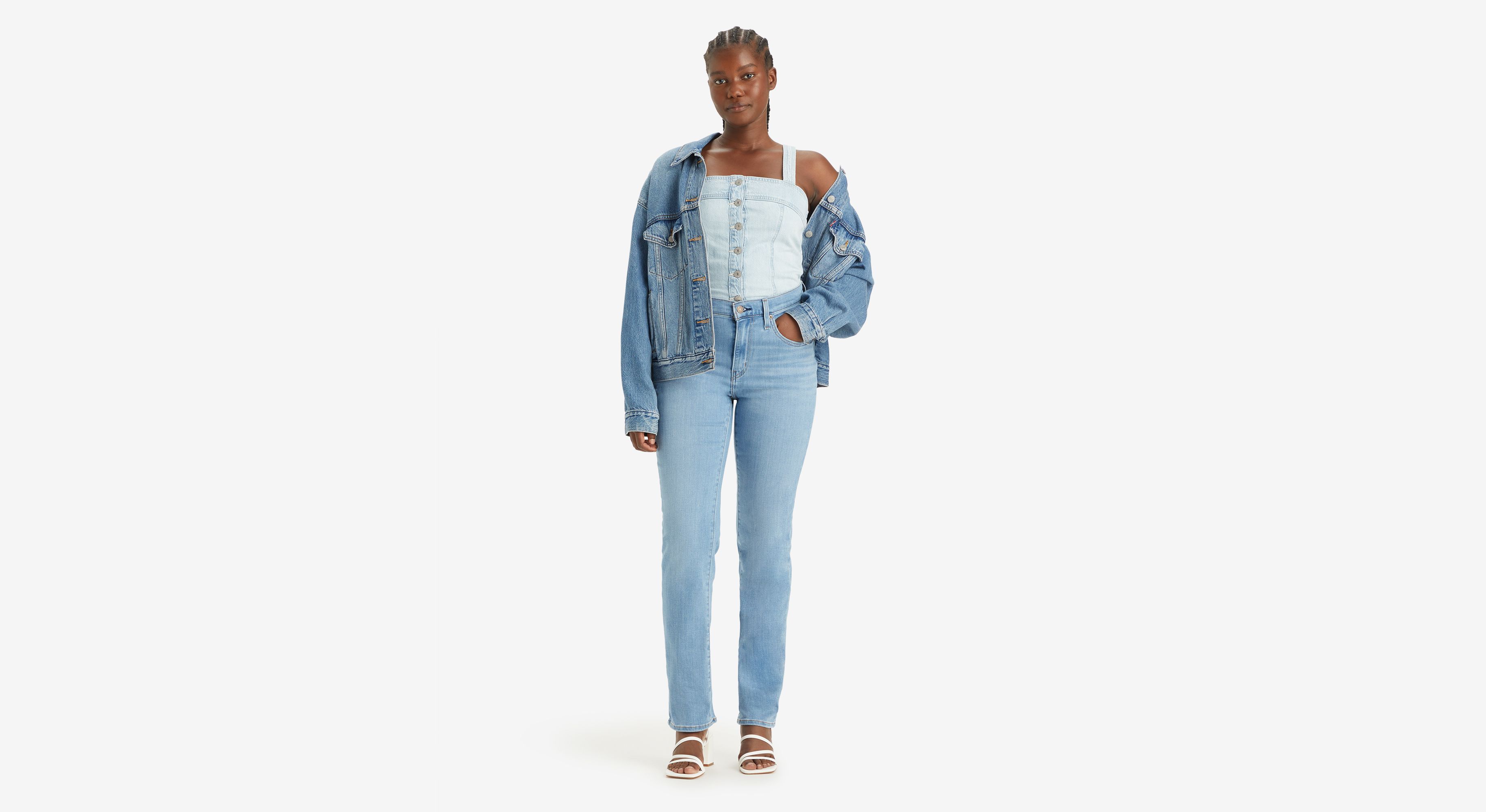 Jean 724™ taille haute droit - Chelsea The One The Two - Bleu